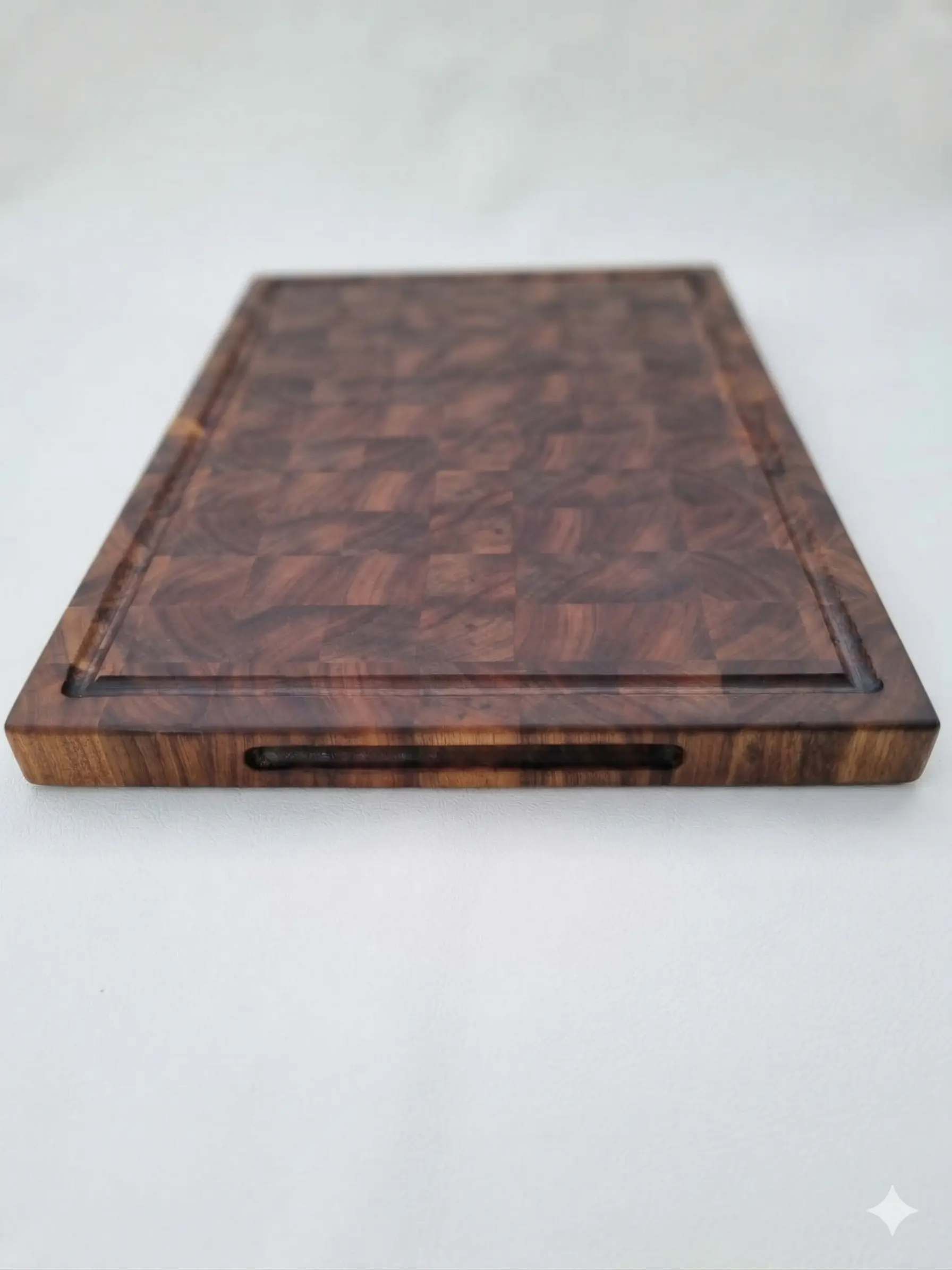 Blackwood end grain butchers block / cutting board - large.